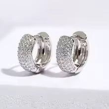 Huggies | Orecchino con pavè di zirconi UNISEX