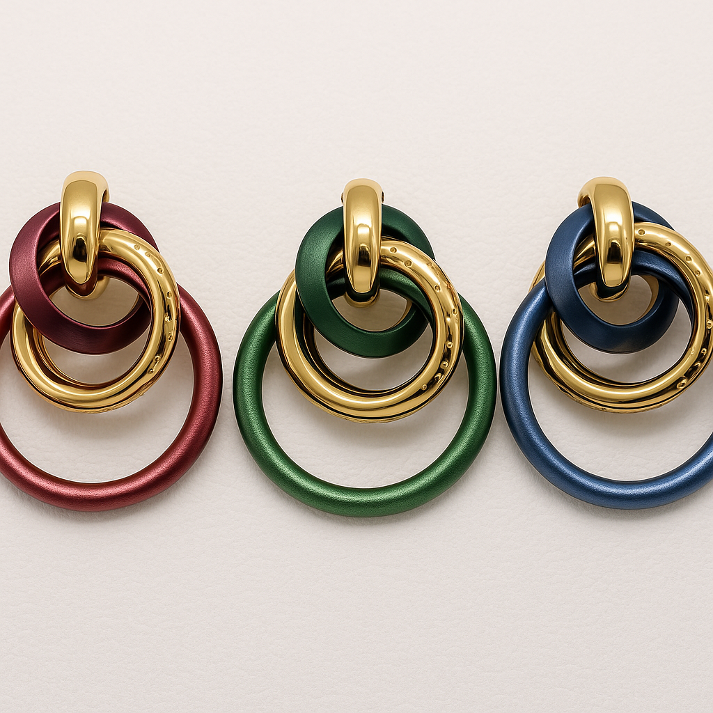 Luxe Infinity | Orecchini in Acciaio Chirurgico Anallergico