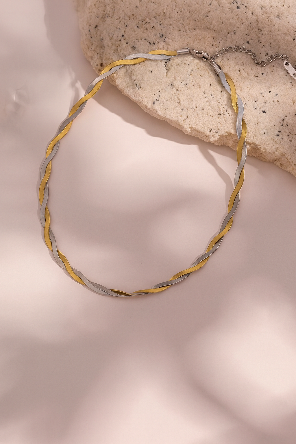 Orévia | Girocollo e Bracciale Intrecciati