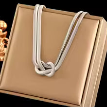 Valtrès | Collana a catena in acciaio