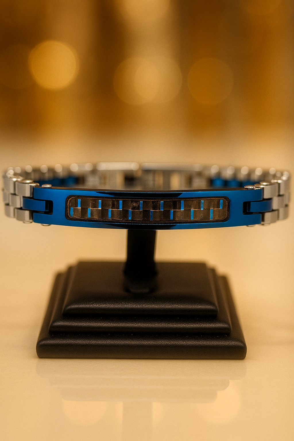 Titanium Azure | Il bracciale che eleva il tuo stile